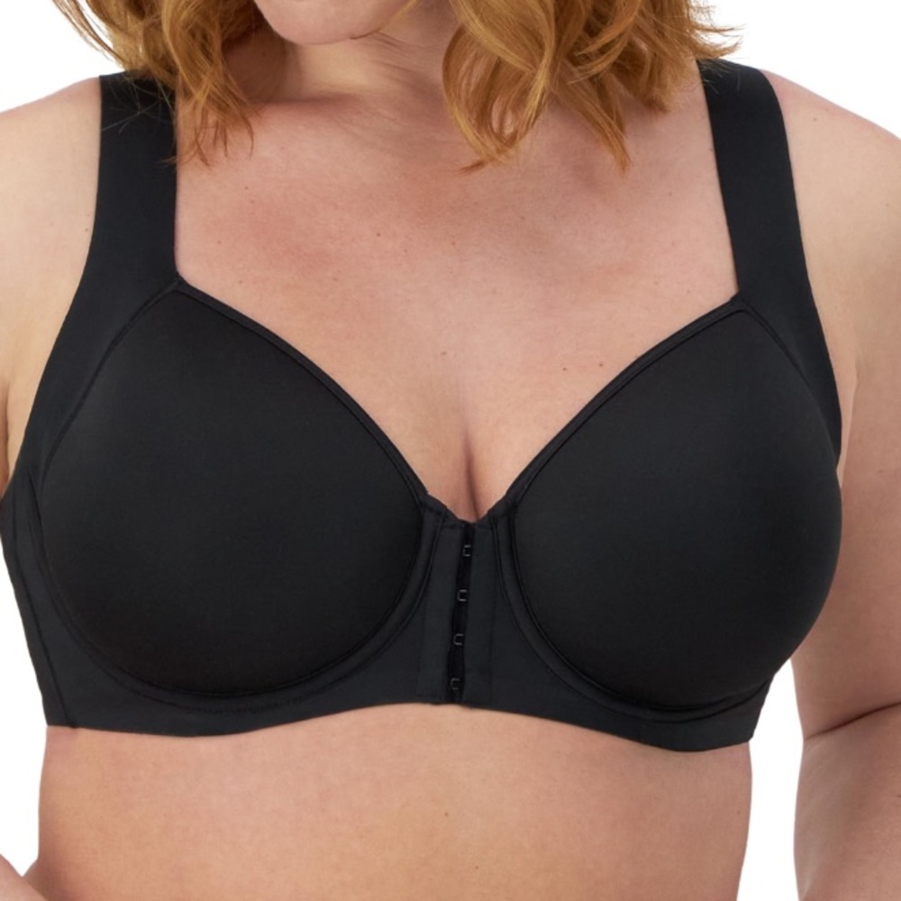 Bali Women's One Smooth U Posture Boost w/EverSmooth Back Underwire Bra, 42C
